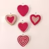 magnet coeur saint-valentin 5 modèles