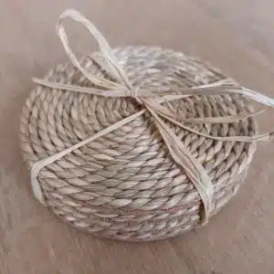 Sous-tasses en jonc de mer