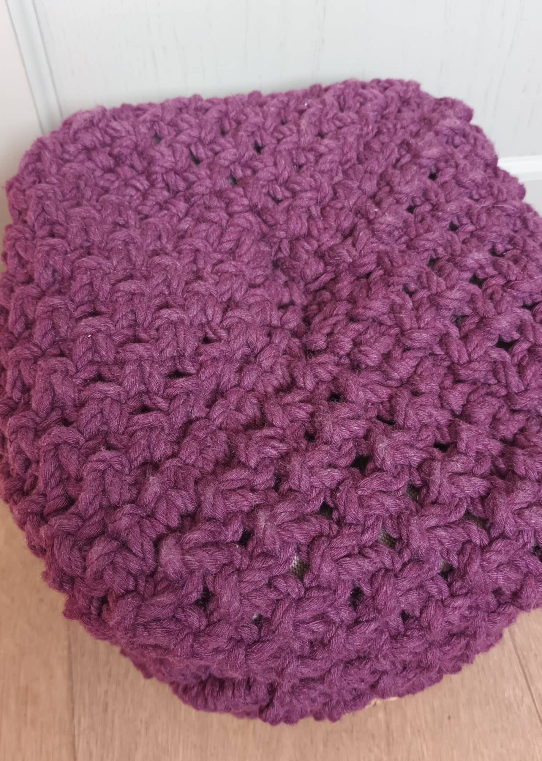 fond panier macramé fond de panier en macramé mûre